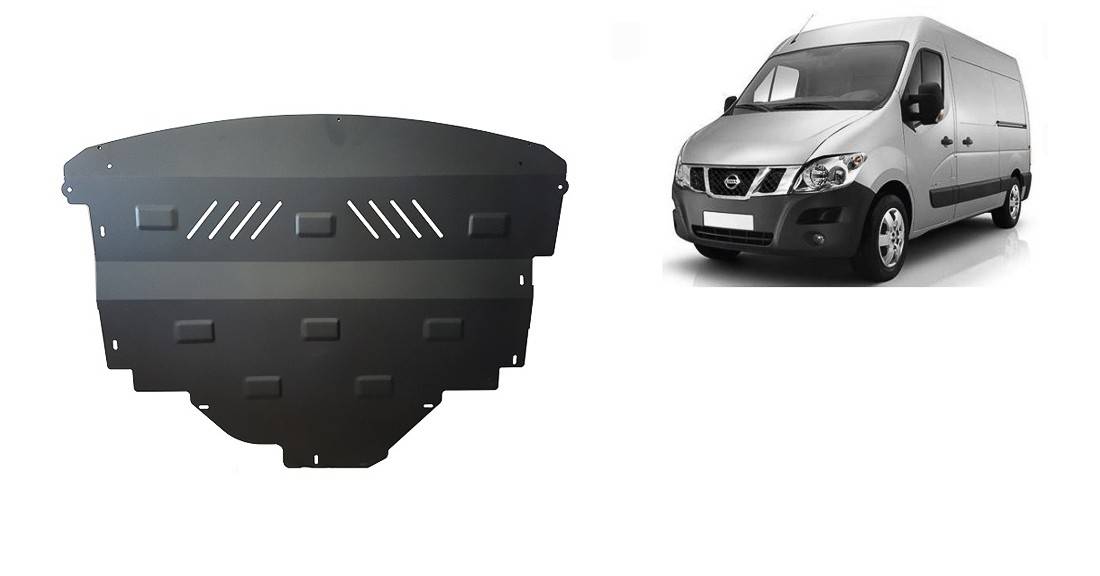 Cubre cárter metálico Nissan NV400 (2010-2022) a medida