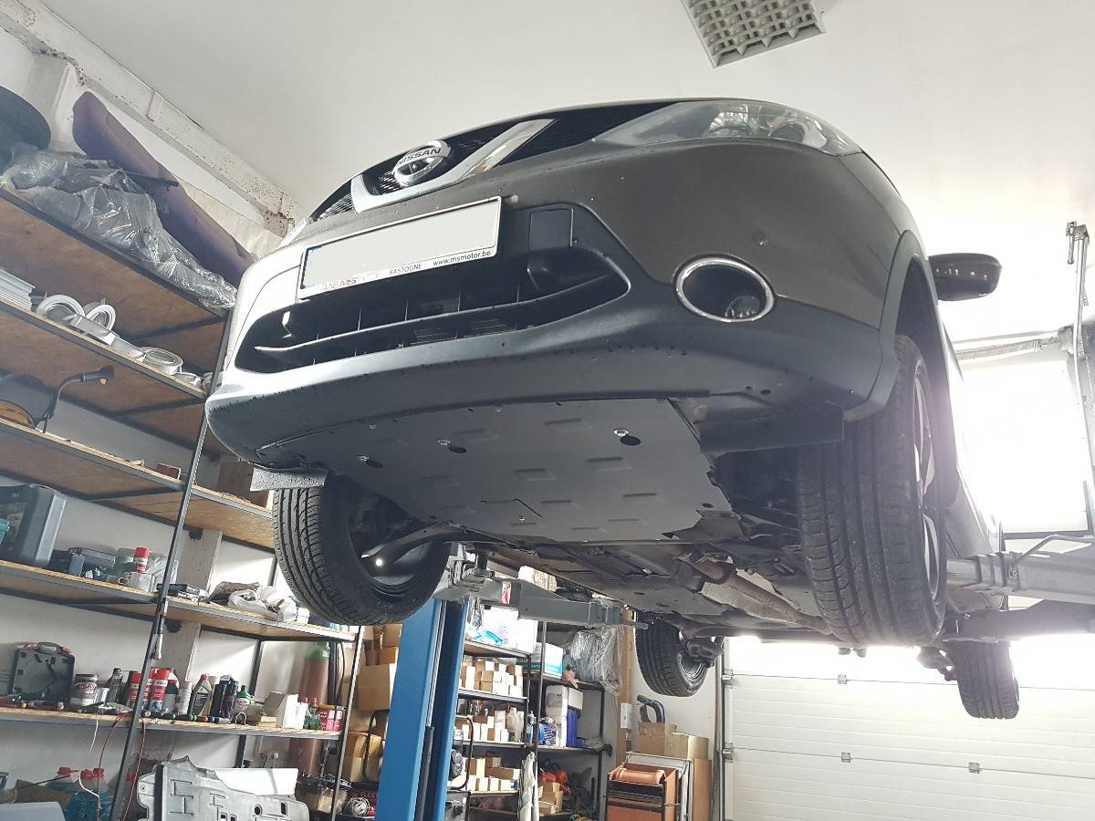 Cubre cárter metálico Nissan Qashqai J11 (2014-2022) a medida