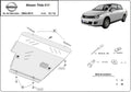 Cubre cárter metálico Nissan Tiida (2007-2011) a medida