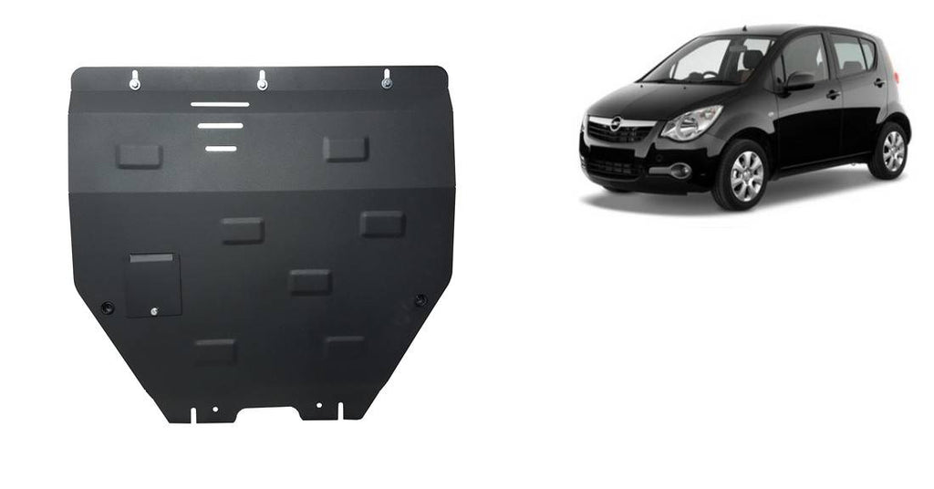 Cubre cárter metálico Opel Agila (H08) (2008-2022) a medida