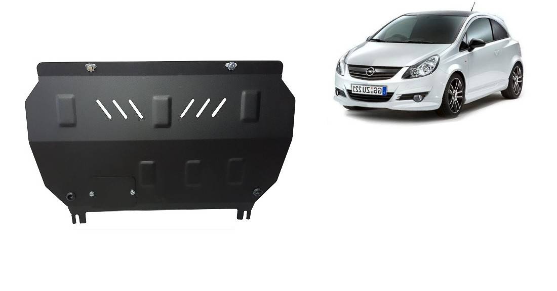 Cubre cárter metálico Opel Corsa D (2006-2014) a medida