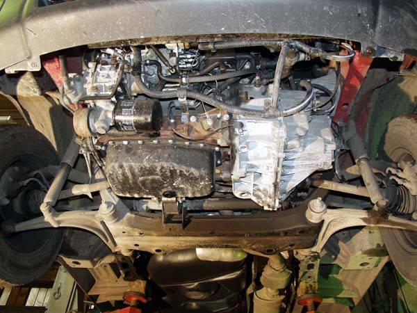 Cubre cárter metálico Opel Movano (1998-2010) a medida