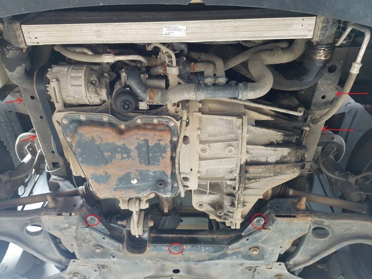 Cubre cárter metálico Opel Movano (2010-2022) a medida