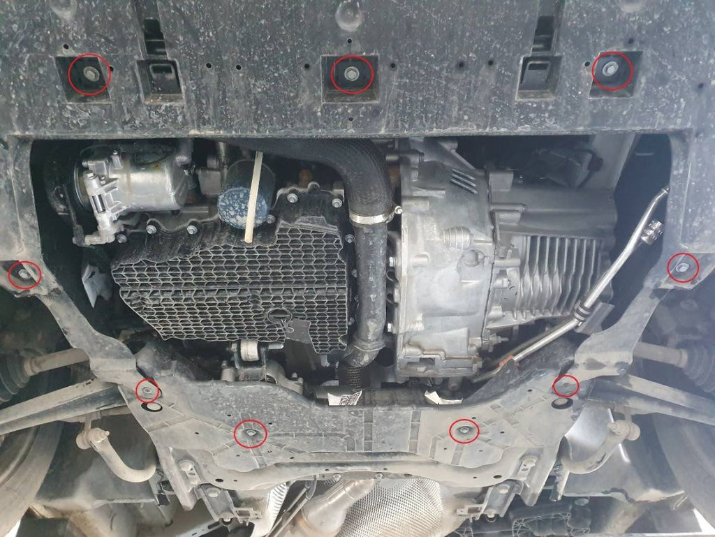 Cubre cárter metálico Opel Vivaro (2019-2022) a medida