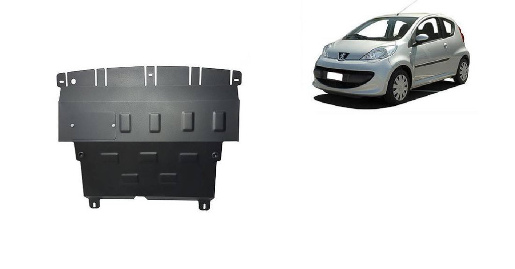 Cubre cárter metálico Peugeot 107 (2006-2014) a medida