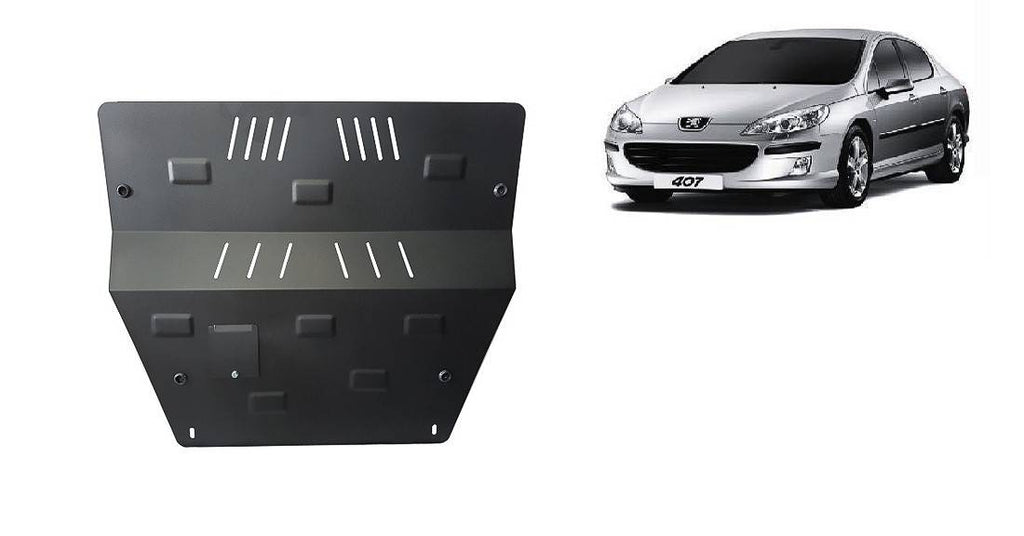 Cubre cárter metálico Peugeot 407 (2004-2011) a medida