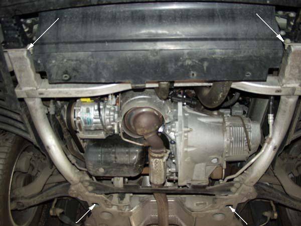 Cubre cárter metálico Peugeot 407 (2004-2011) a medida
