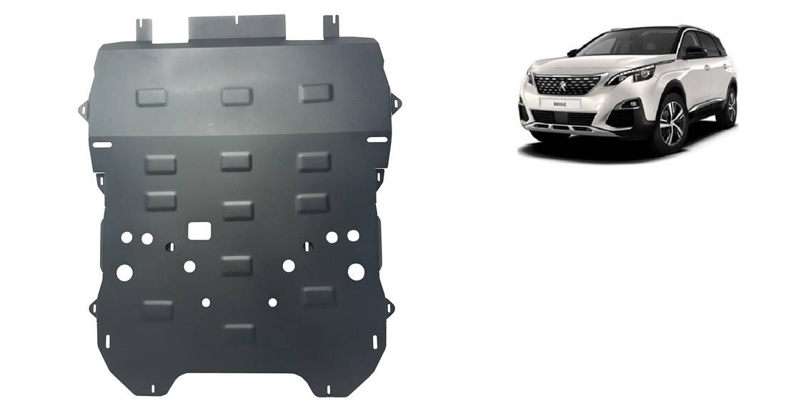 Cubre cárter metálico Peugeot 5008 (2017-2022) a medida