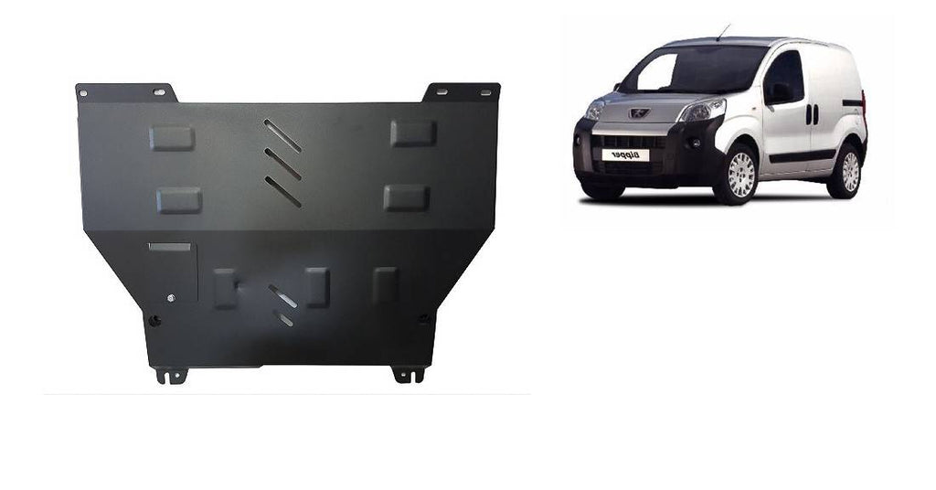 Cubre cárter metálico Peugeot Bipper (2008-2022) a medida