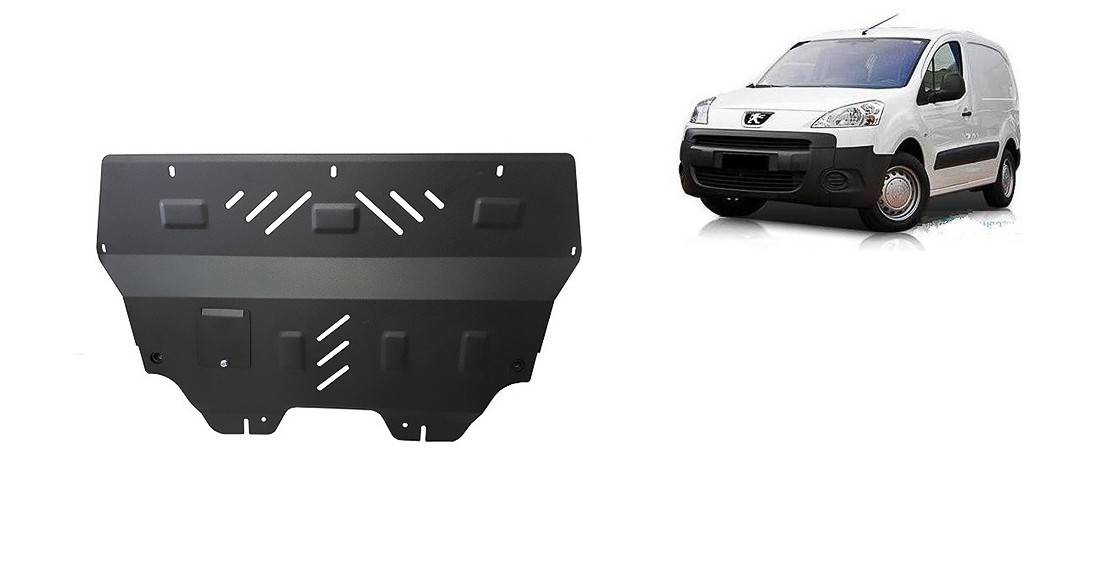 Cubre cárter metálico Peugeot Partner (2008-2018) a medida