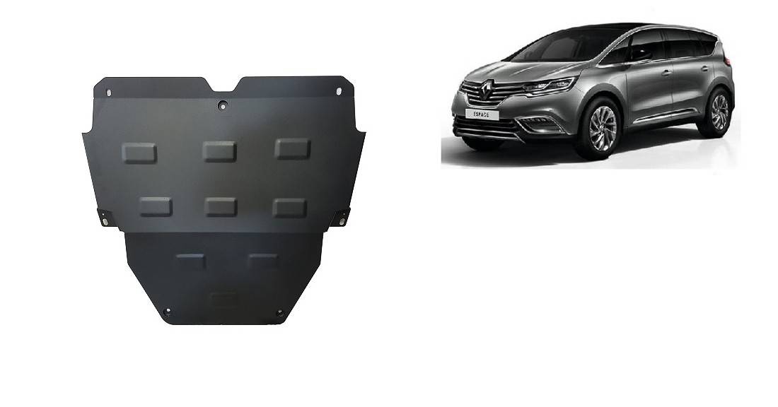 Cubre cárter metálico Renault Espace 5 (2015-2022) a medida