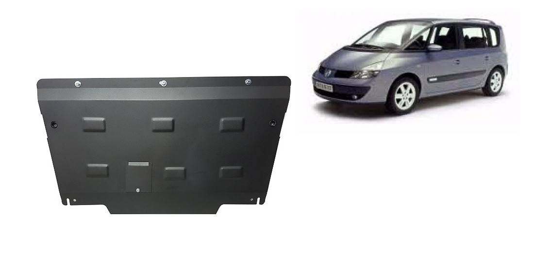 Cubre cárter metálico Renault Espace 4 (2001-2014) a medida