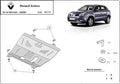 Cubre cárter metálico Renault Koleos (2008-2016) a medida