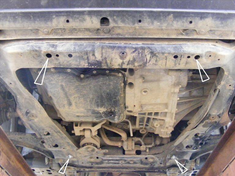 Cubre cárter metálico Renault Koleos (2008-2016) a medida