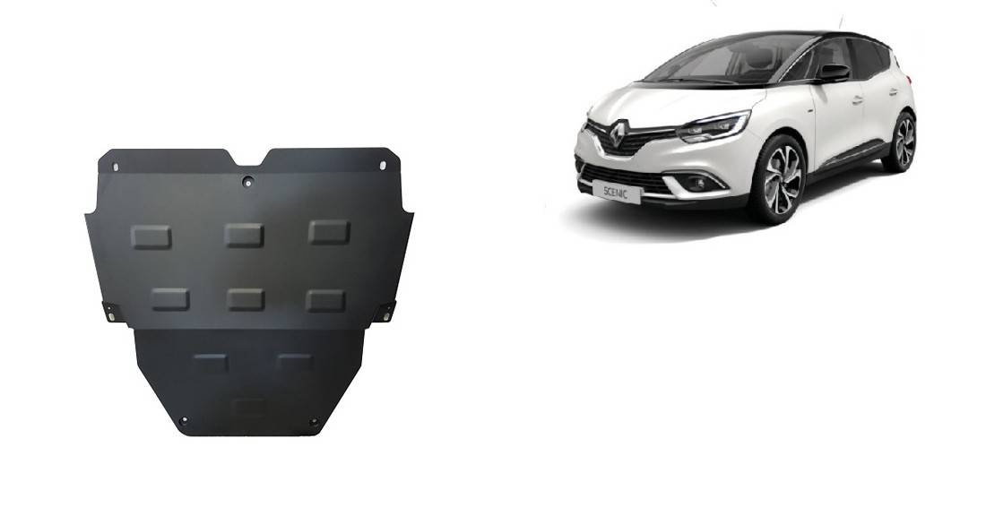 Cubre cárter metálico Renault Scenic 4 (2016-2022) a medida
