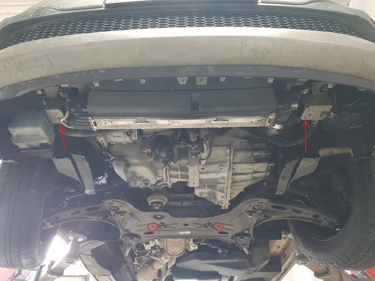Cubre cárter metálico Renault Trafic (2014-2022) a medida