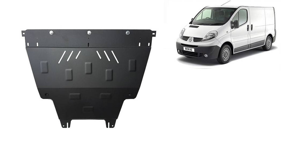 Cubre cárter metálico Renault Trafic (2001-2014) a medida