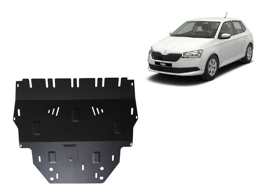 Cubre cárter metálico Skoda Fabia 4 (2021-2022) a medida