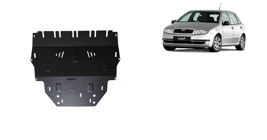 Cubre cárter metálico Skoda Fabia Diesel (1999-2007) a medida