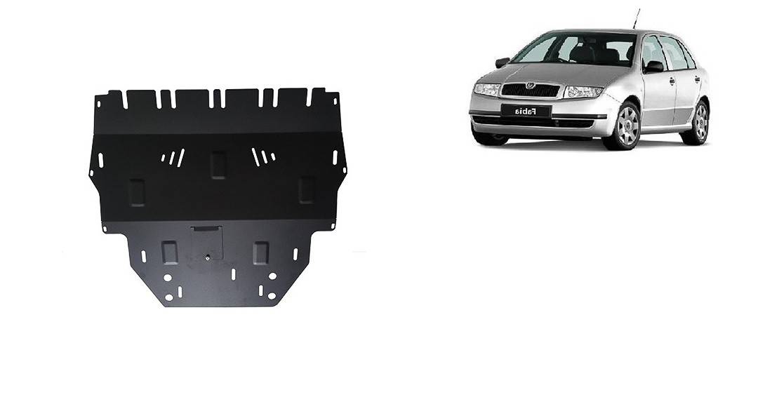 Cubre cárter metálico Skoda Fabia Diesel (1999-2007) a medida