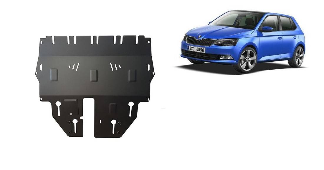Cubre cárter metálico Skoda Fabia 3 (2014-2022) a medida