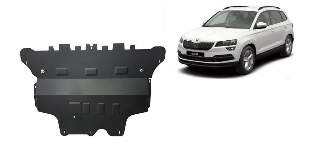 Cubre cárter metálico Skoda Karoq - Caja de Cambios Automática "30.145A" (2016-2022) a medida