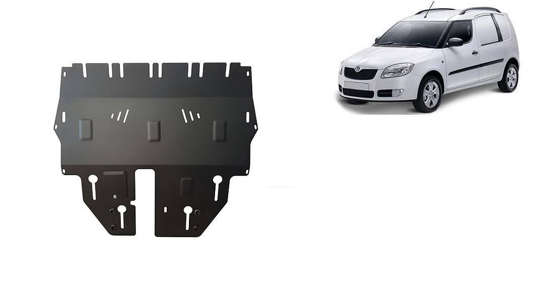 Cubre cárter metálico Skoda Praktik (2006-2015) a medida