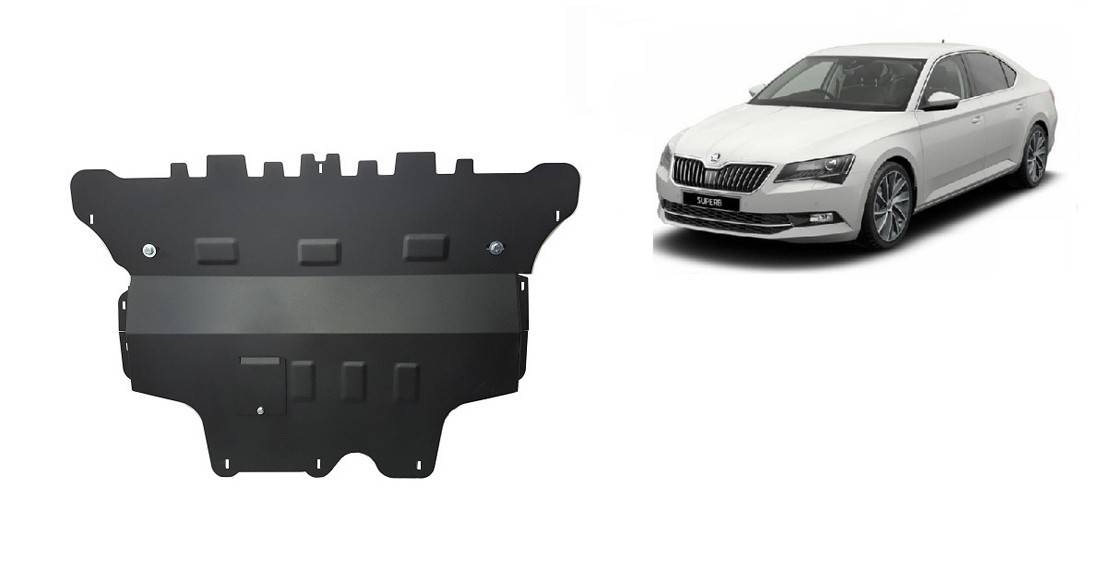 Cubre cárter metálico Skoda Superb - Caja de Cambios Automática "30.145A" (2015-2022) a medida