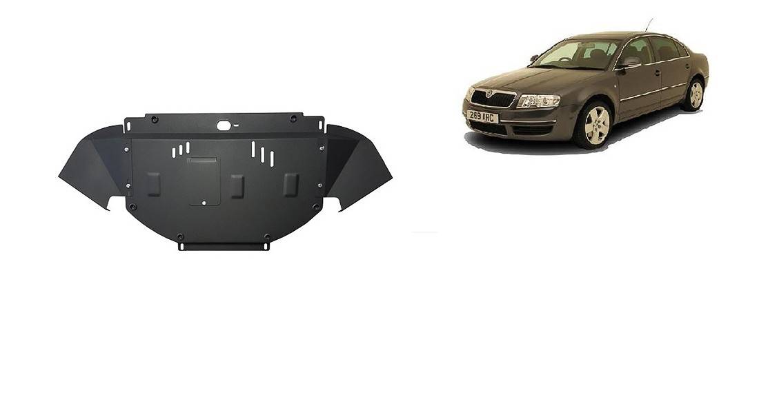 Cubre cárter metálico Skoda Superb - 1,8 1,9 TDI (2001-2008) a medida
