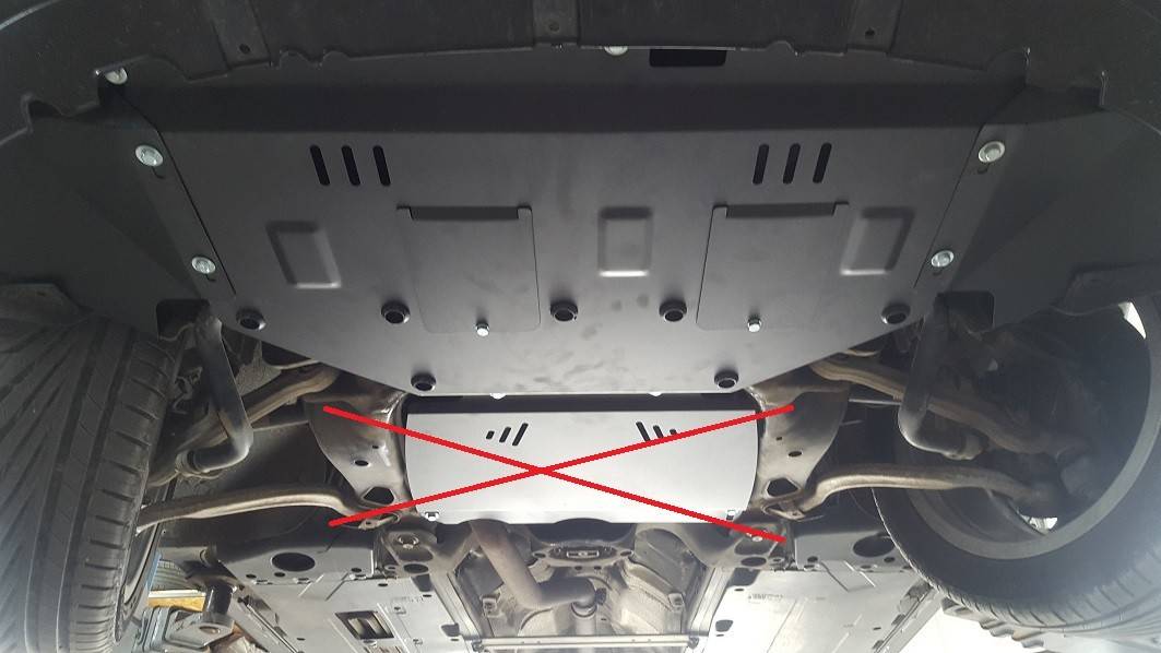 Cubre cárter metálico Skoda Superb - 2.5 Tdi, V6 (2001-2008) a medida
