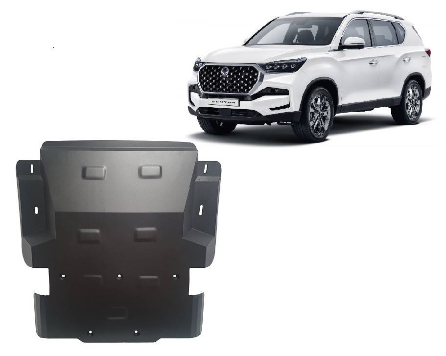 Cubre cárter metálico Ssangyong Rexton (2017-actualidad) a medida