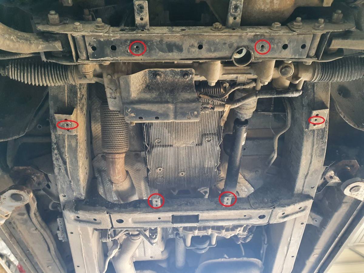 Protección de Caja de Cambios Ssangyong Rexton (2017-actualidad)