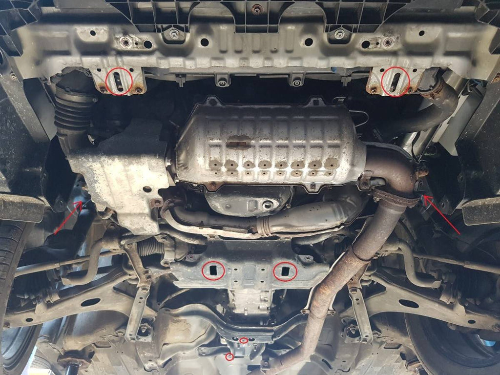 Cubre cárter metálico Subaru Forester 4 (2014-2018) a medida