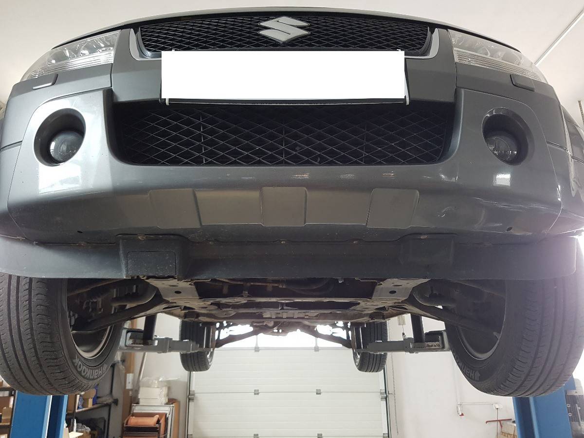 Cubre cárter metálico Suzuki Grand Vitara 2 (2005-2019) a medida