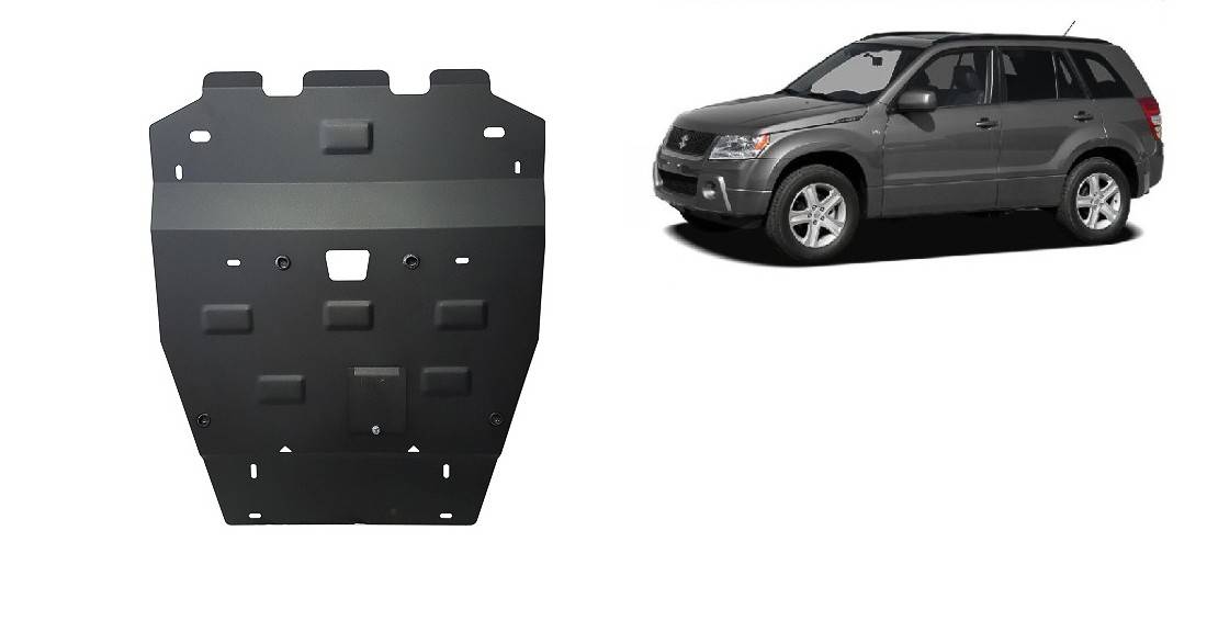 Cubre cárter metálico Suzuki Grand Vitara 2 (2005-2019) a medida