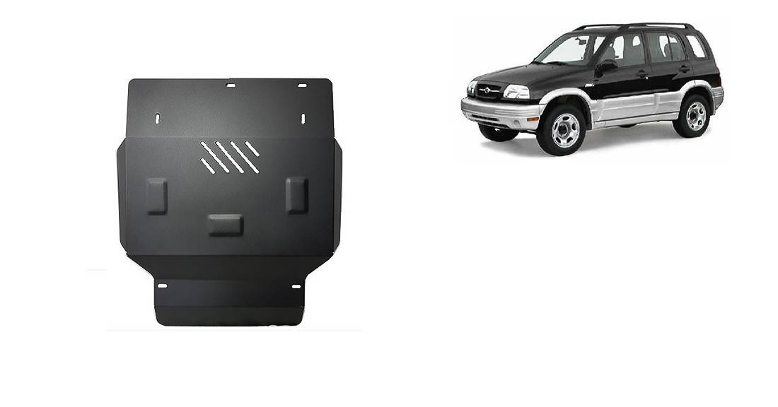 Cubre cárter metálico Suzuki Grand Vitara (1999-2005) a medida