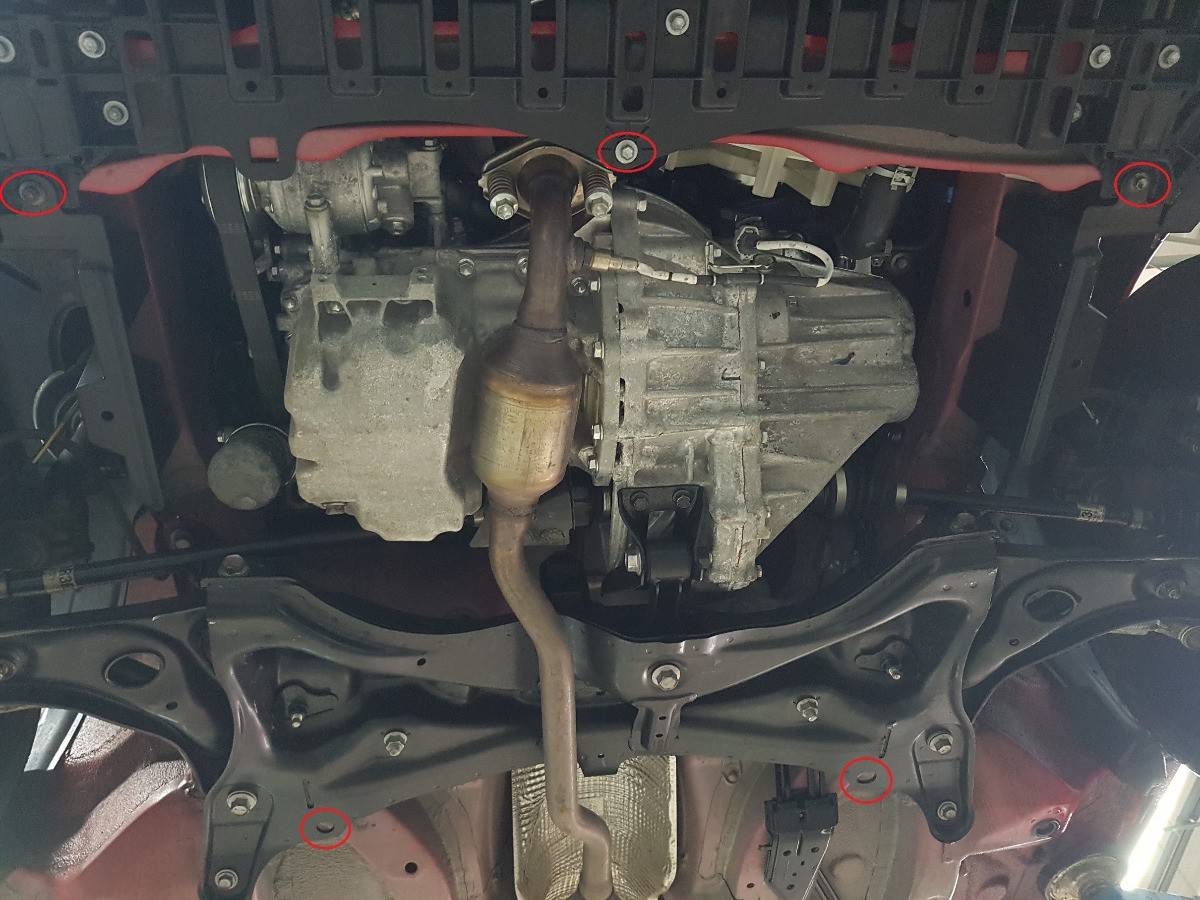 Cubre cárter metálico Toyota Aygo AB10 (2005-2014) a medida