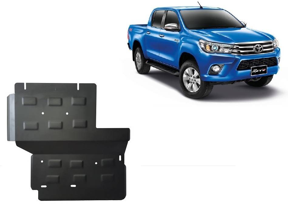 Protección del Diferencial Toyota Hilux Revo (2016-2021)