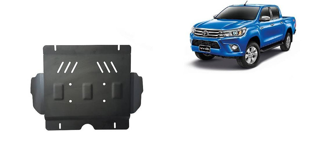 Cubre cárter metálico Toyota Hilux Revo (2016-2022) a medida
