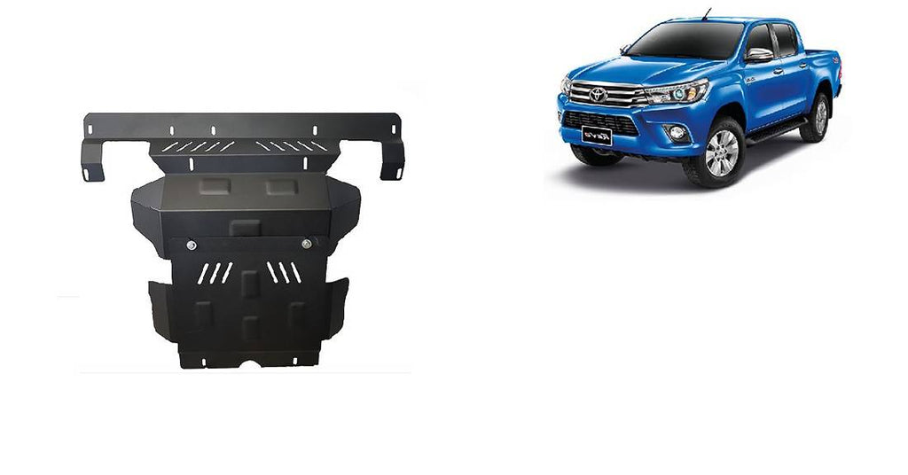 Cubre cárter metálico Toyota Hilux Revo (2016-2022) a medida