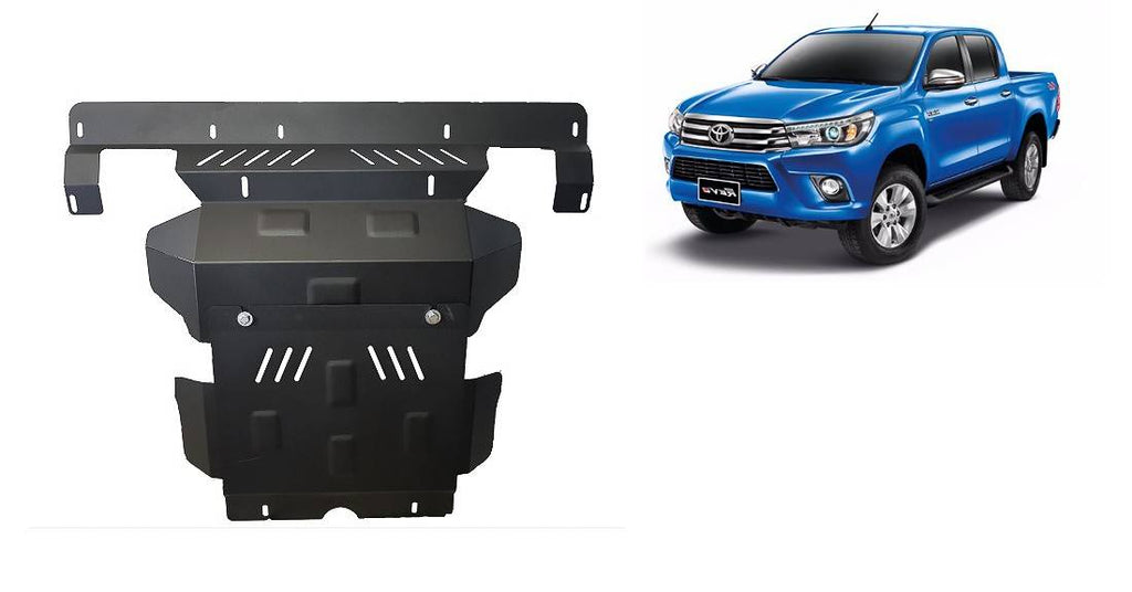 Cubre cárter metálico Toyota Hilux Revo (2016-2022) a medida