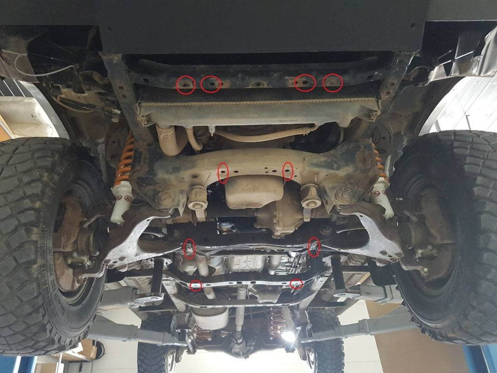 Protección de Caja de Cambios Toyota Land Cruiser J90 - Solo Para SWB (1995-2002)
