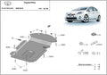 Protector de catalizador/cat Lock Metalico Toyota Prius 3 (2008-2015)