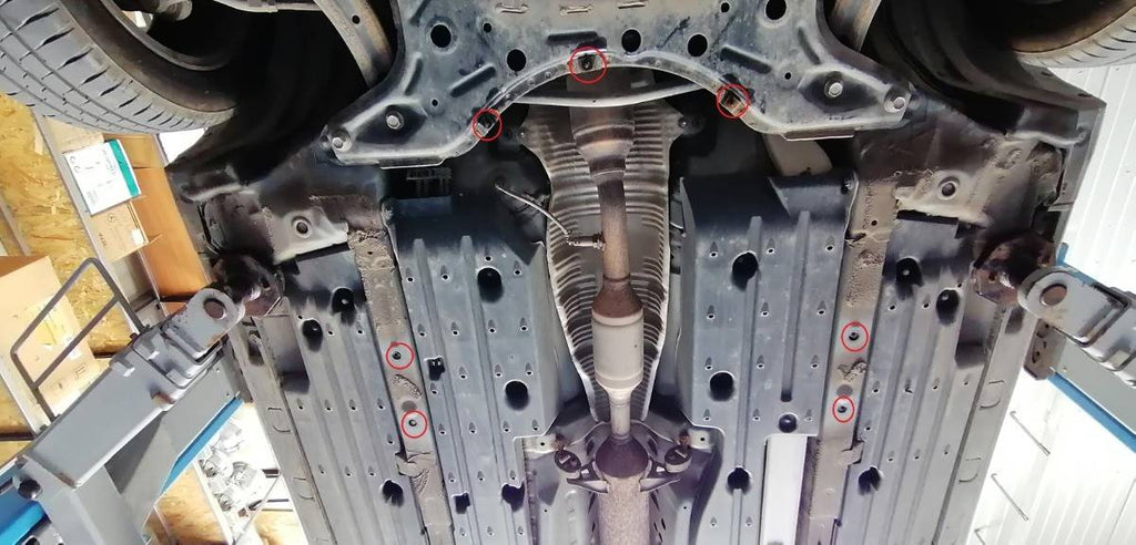 Protector de catalizador/cat Lock Metalico Toyota Prius (2003-2009)