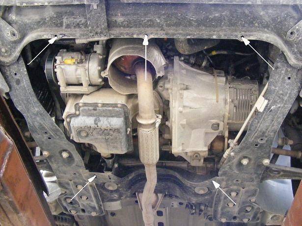 Cubre cárter metálico Toyota Proace (2016-2019) a medida