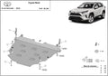 Cubre cárter metálico Toyota Rav4 (2018-actualidad) a medida