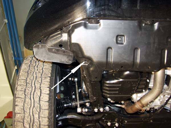Cubre cárter metálico Toyota RAV 4 Gasolina (2006-2013) a medida