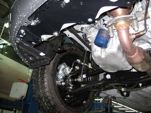 Cubre cárter metálico Toyota Yaris - Diesel "26.176D" (2005-2011) a medida