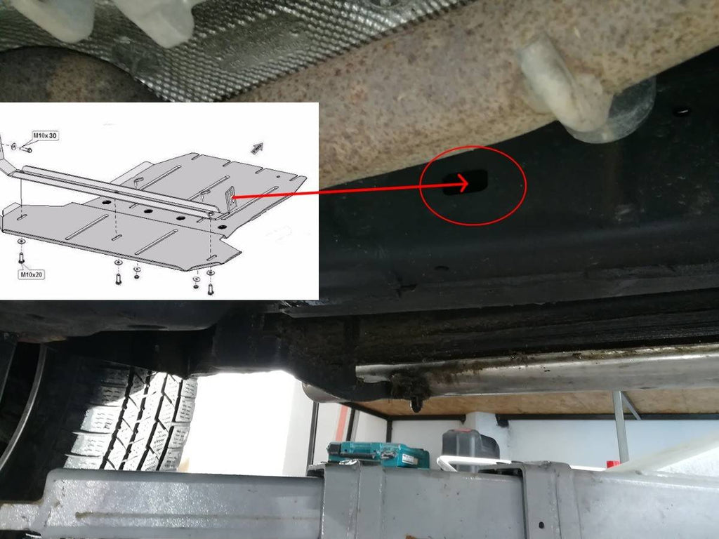Protección de Caja de Cambios y Diferencial Volkswagen Amarok (2010-2022)