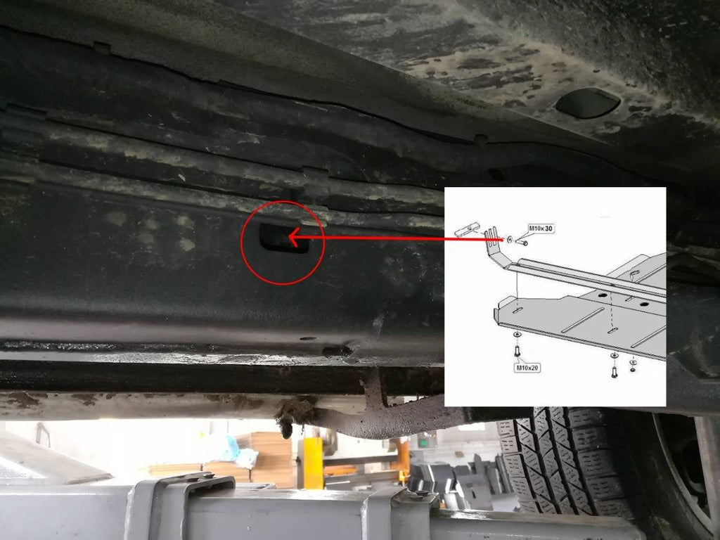 Protección de Caja de Cambios y Diferencial Volkswagen Amarok (2010-2022)